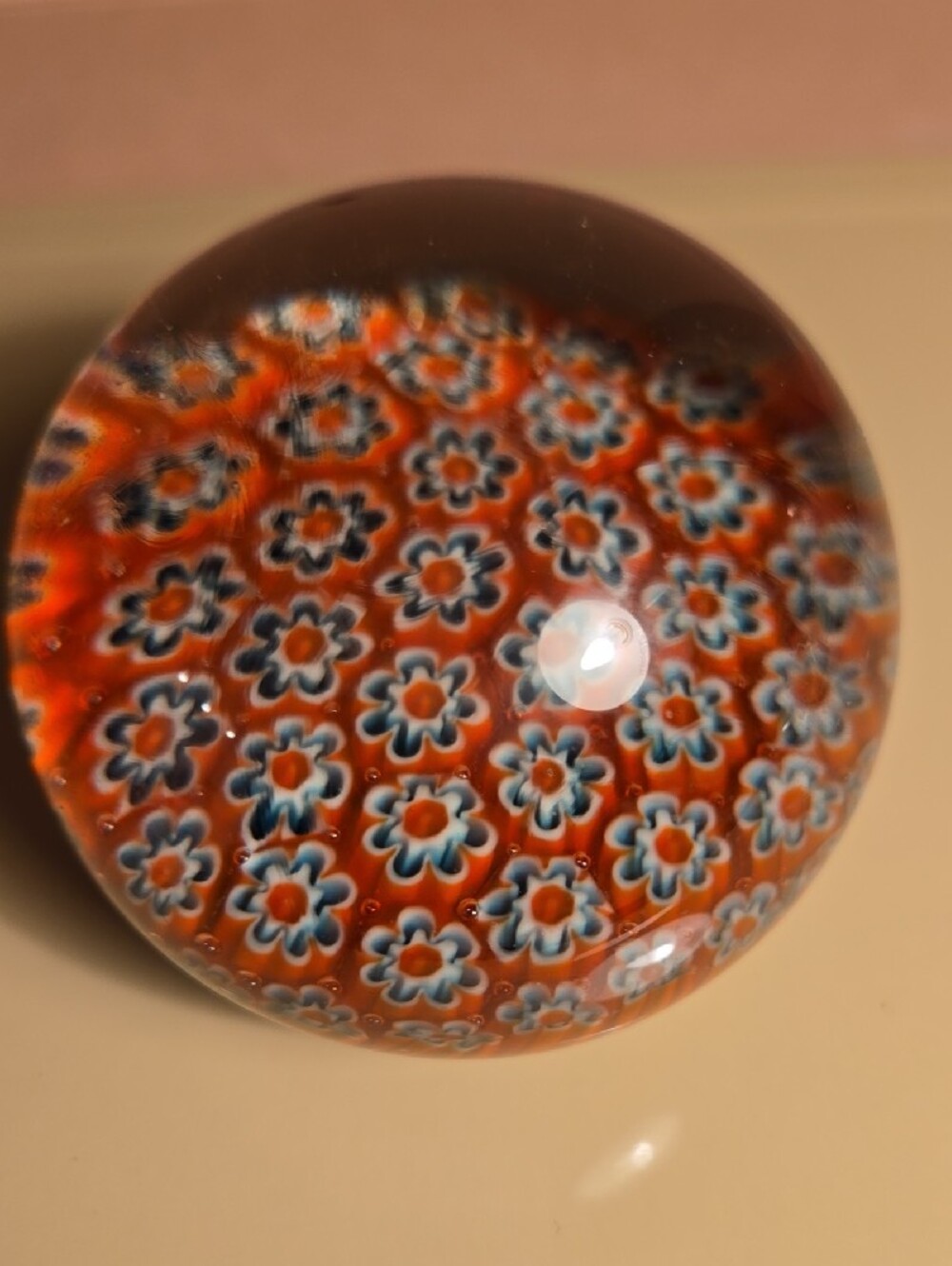 Vintage Murano Glass Paperweight - Picture 3 of 5